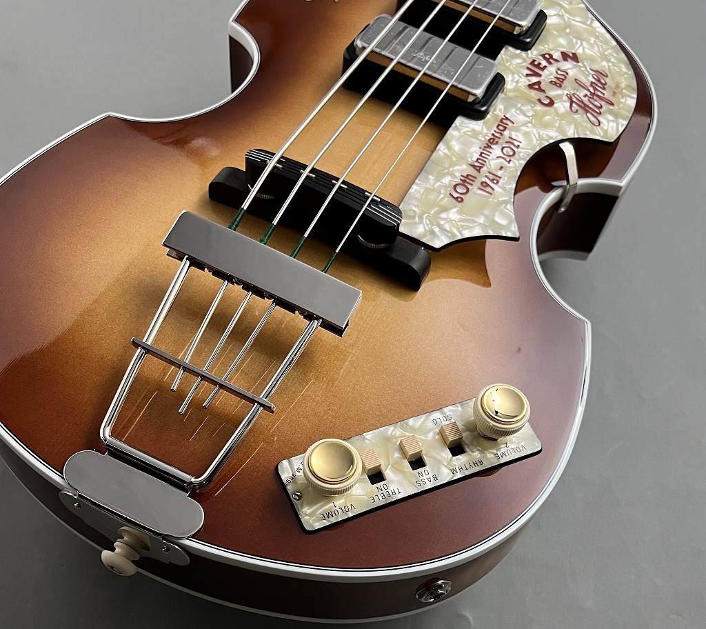 Hofner 【48回無金利】Limited Edition 500/1 Cavern Bass 60th