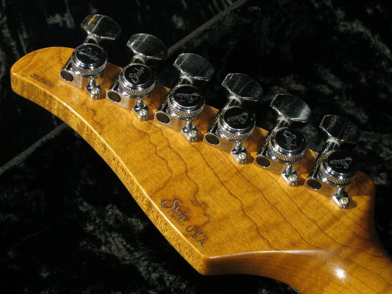 Suhr J Select Series Classic S Antique Roasted Flame Maple Neck / Olympic  White / Light Aging / SSH（中古）【楽器検索デジマート】