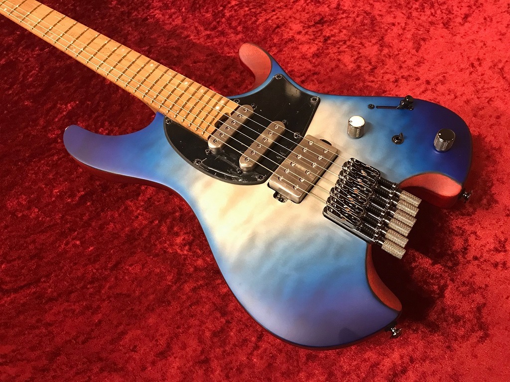 Ibanez QX54QM -Blue Sphere Burst Matte-  #220707905【ヘッドレス】（新品/送料無料）【楽器検索デジマート】