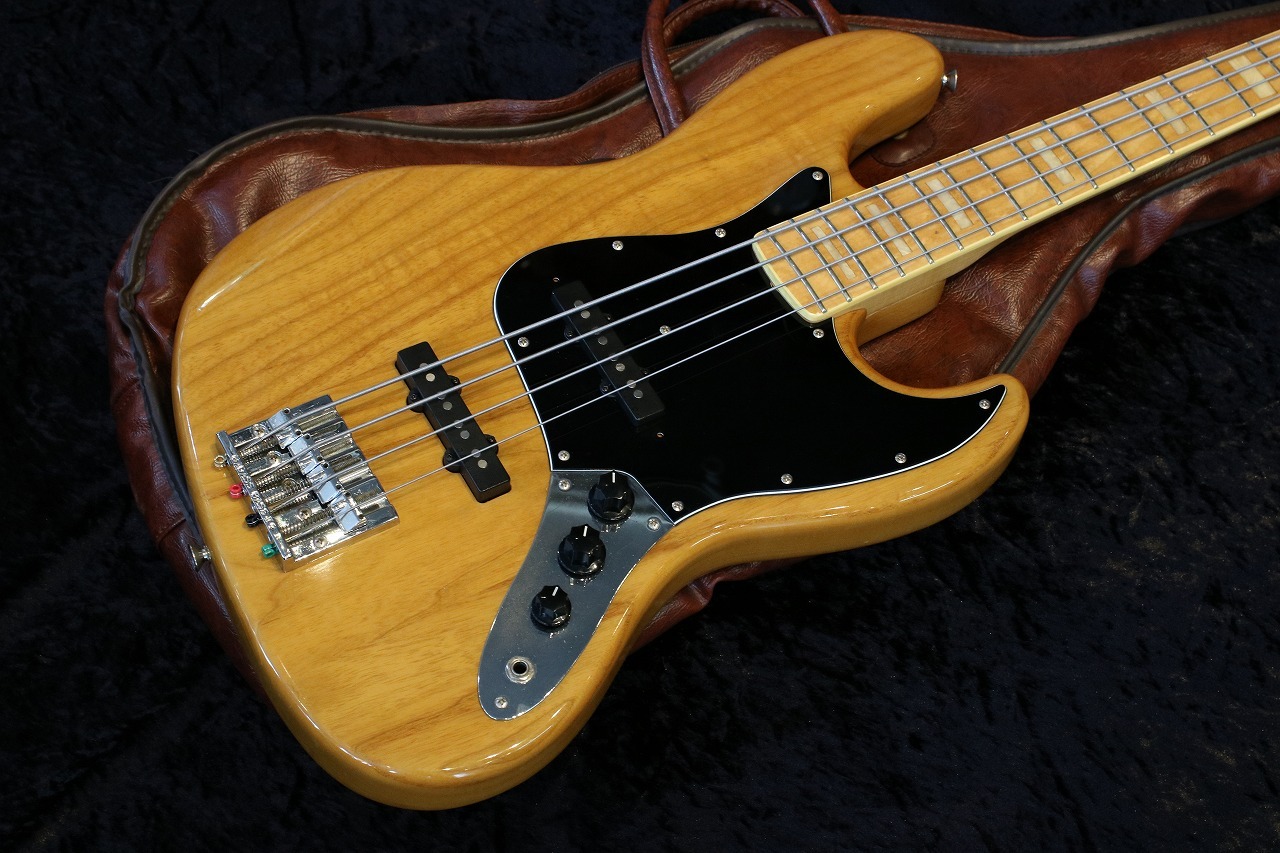 ベース Fender Japan JB75-80 Fender Japan JB75-80 Natural 税込販売価格 ￥74,800- 中古 5.26kgの