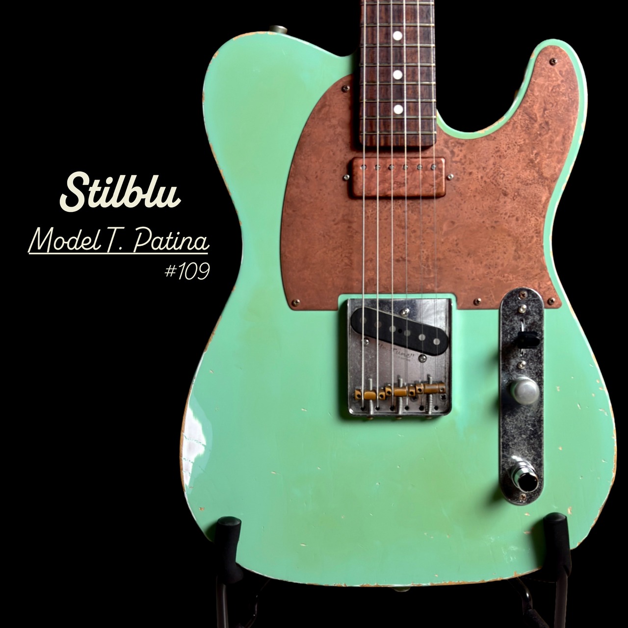 stilblu Model T. Patina #109 Medium Aged - Seafoam Green