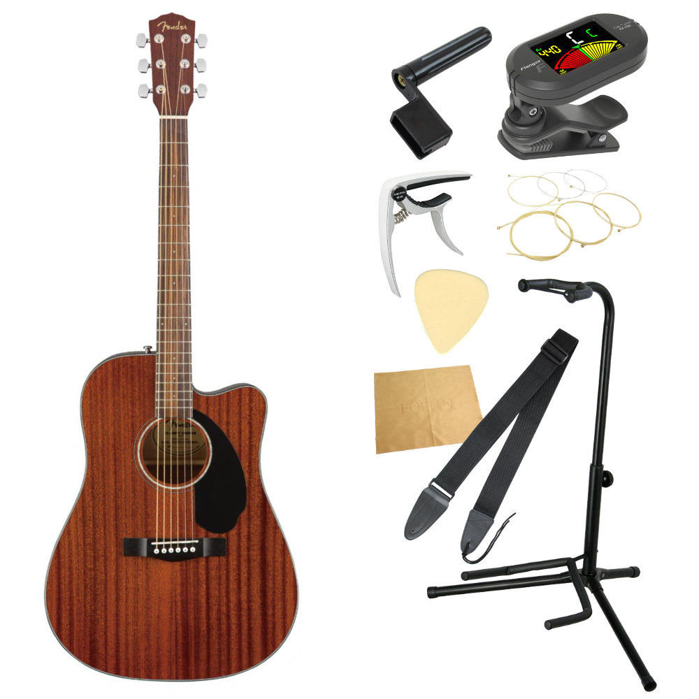 Fender Fender CD-60SCE Dreadnought All-Mah WN エレクトリック