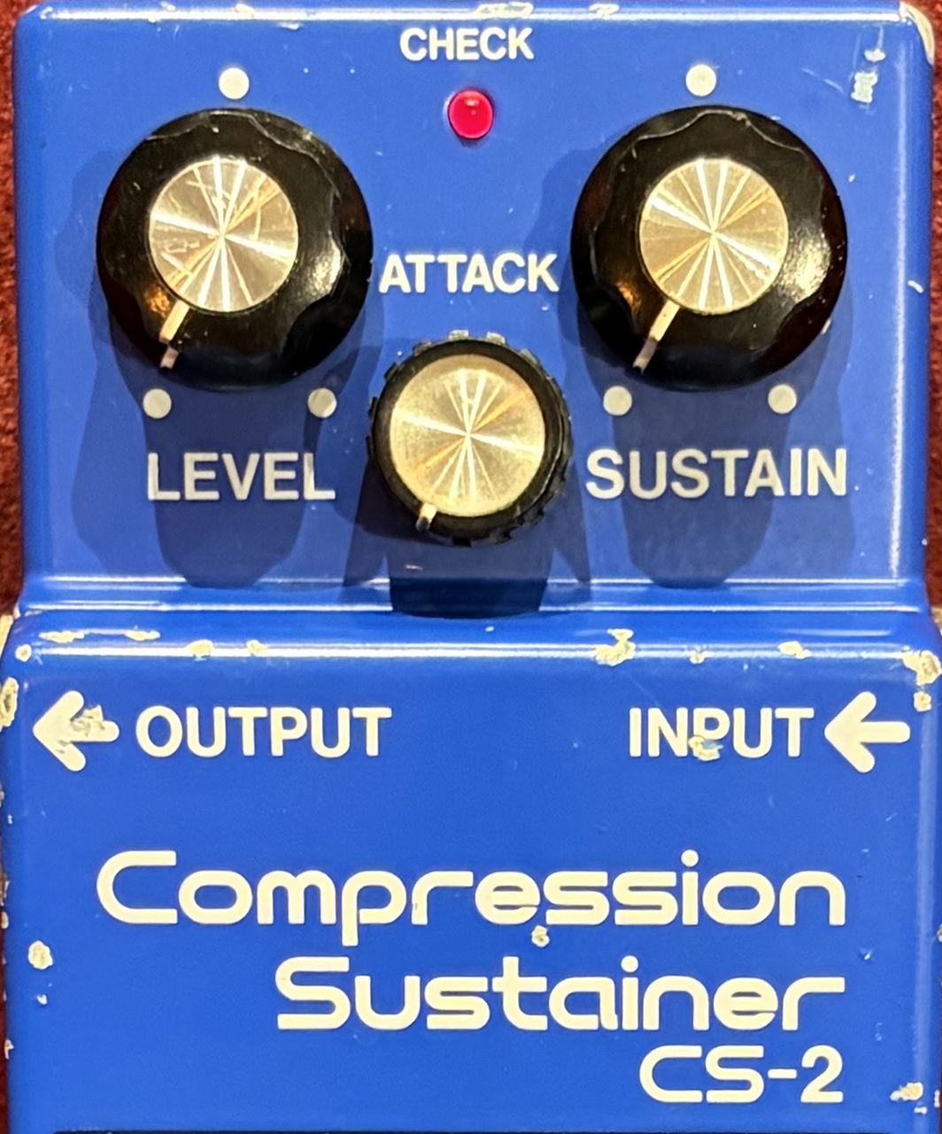 BOSS CS-2 Compression Sustainer 1983年製（中古）【楽器検索デジマート】