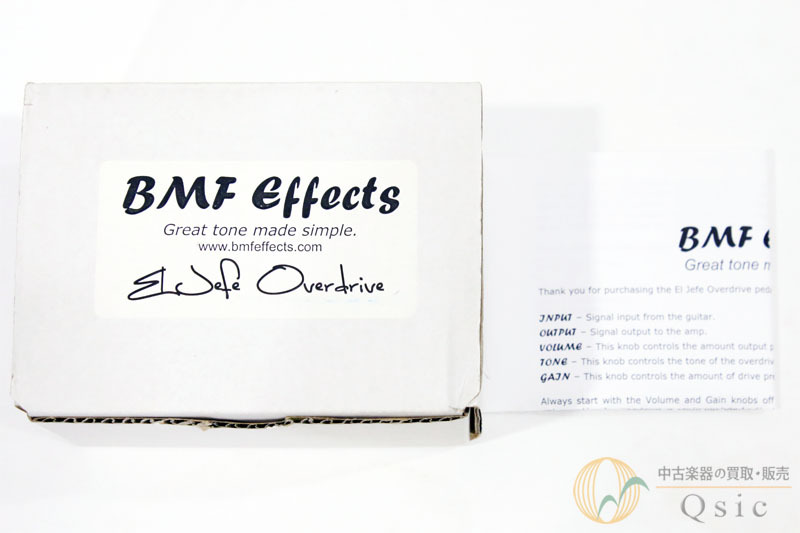 BMF Effects El Jefe Overdrive [SJ567]（中古）【楽器検索デジマート】