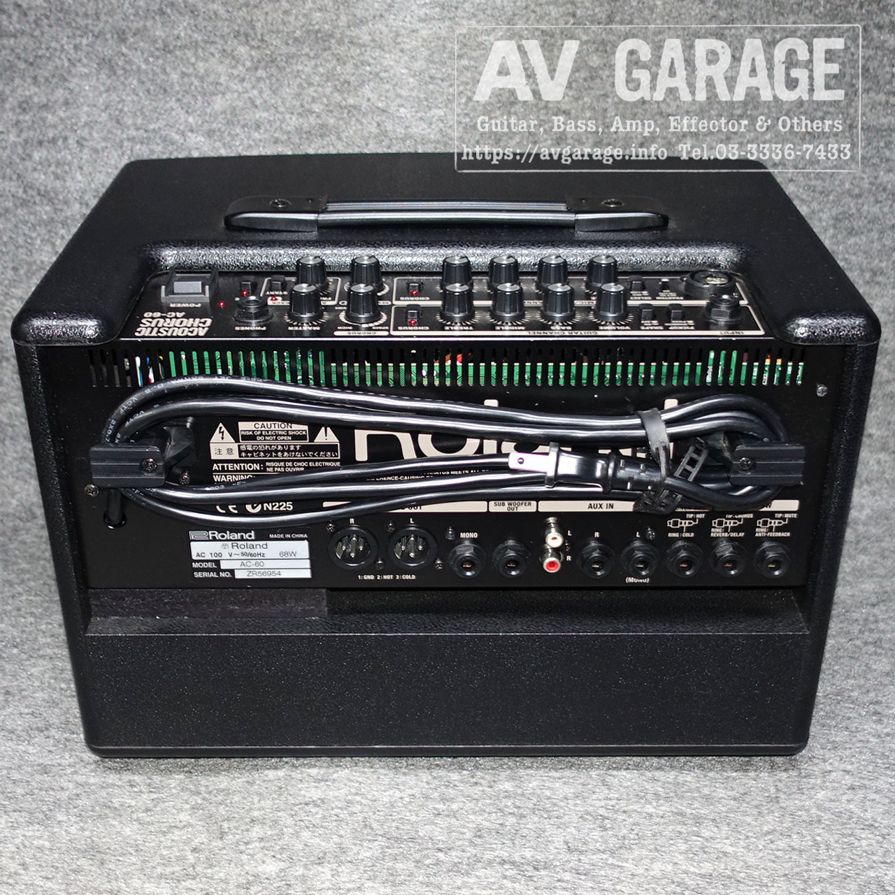【極美品】ローランド　AC-60 Roland AC-60 Acoustic Chorus (ローランド AC60 エレアコアンプ