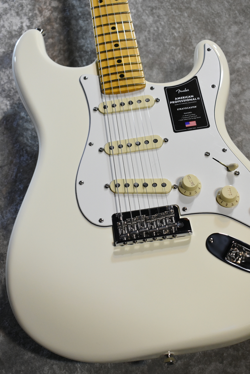 Fender AMERICAN PROFESSIONAL II STRATOCASTER MOD Olympic White