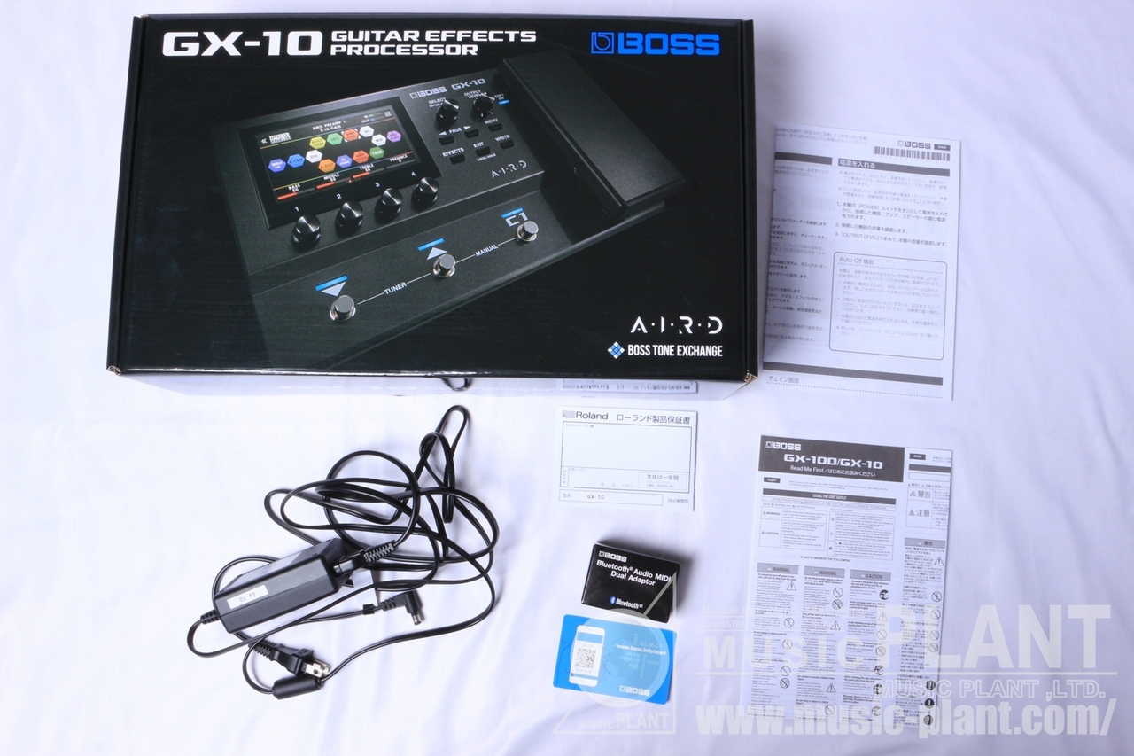 BOSS GX-10 W/BT-Dual Adaptor（中古/送料無料）【楽器検索デジマート】
