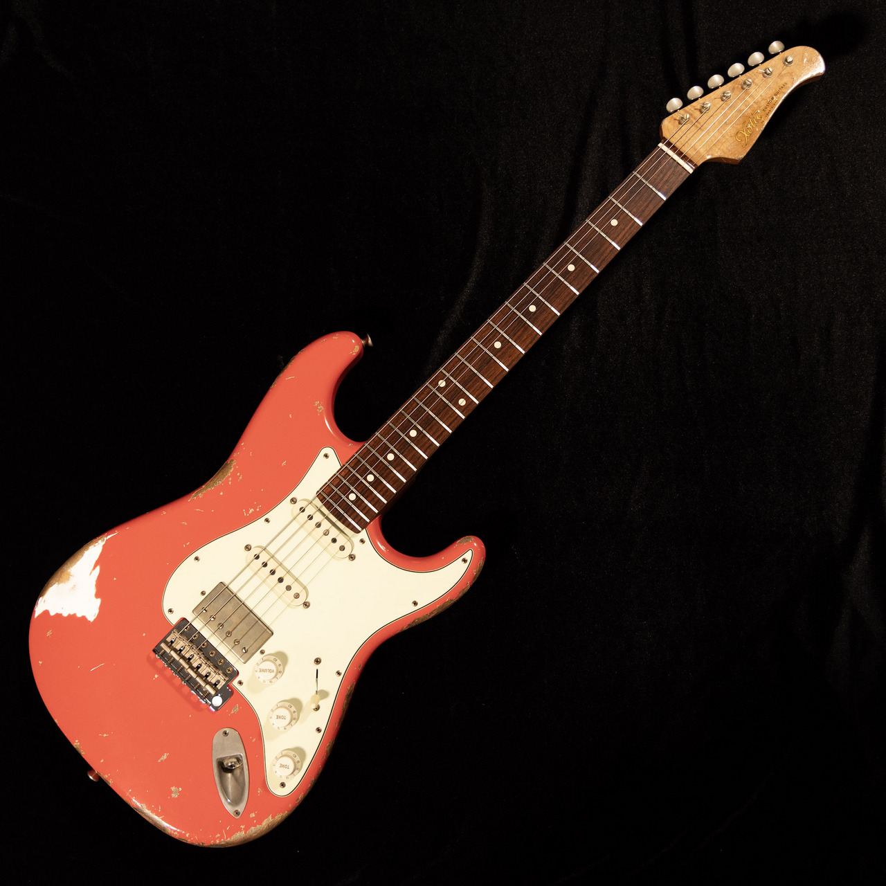 Xotic XSC-2 Fiesta Red Heavy Aged #4000（新品特価/送料無料）【楽器