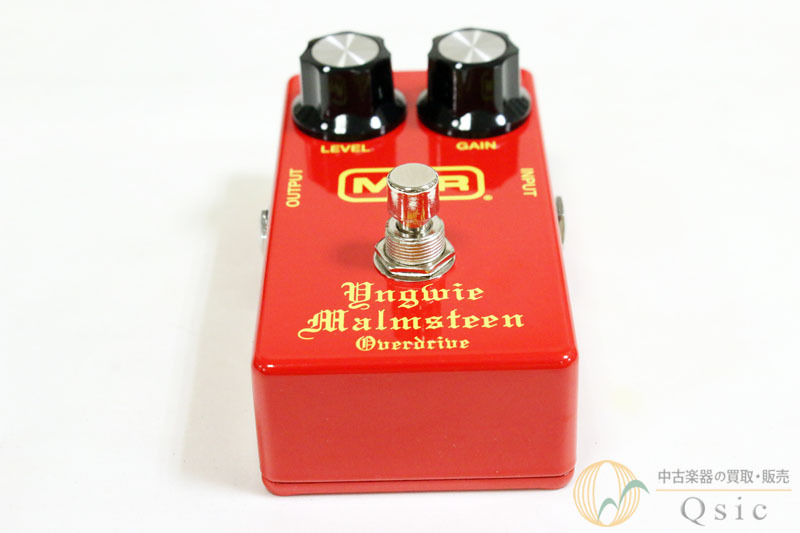 新品現状最安！激レアMXR Yngwie Malmsteen Overdrive MXR unveils Yngwie Malmsteen signature overdrive pedal