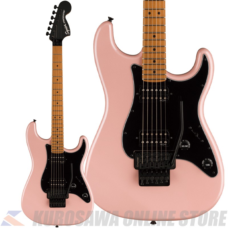 Squier by Fender Contemporary Stratocaster HH FR Roasted Maple Shell Pink  Pearl【小物セット!】(ご予約受付中)（新品/送料無料）【楽器検索デジマート】