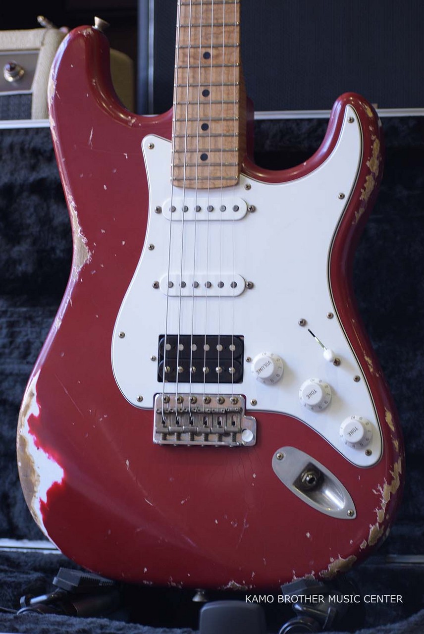 xotic SP comp 限定REDモデル　美品　国内正規　レア Xotic XSC-2 Dakota Red Heavy Aged, Matching Head（新品）【楽器検索