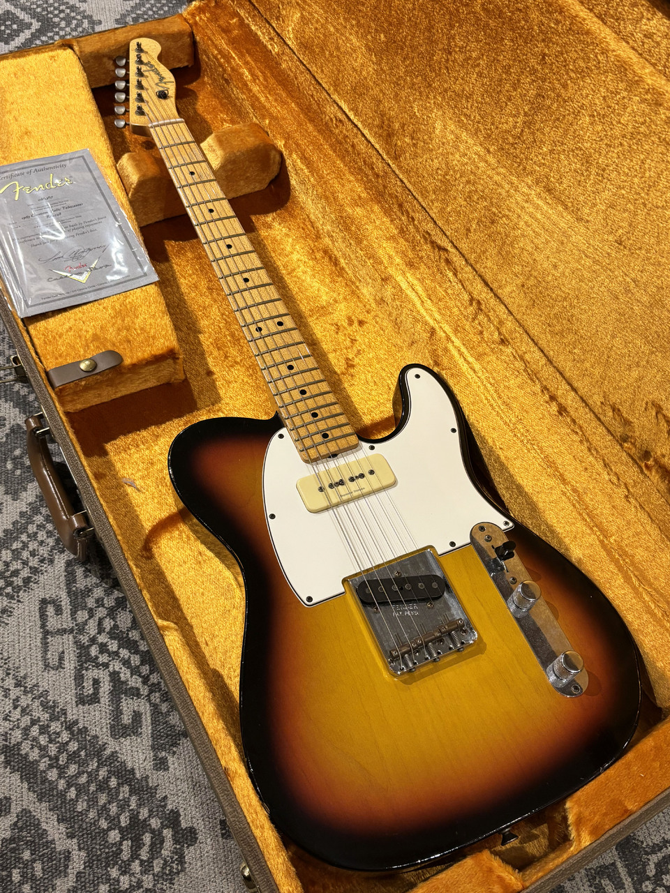 Fender Custom Shop 1963 Custom Telecaster Relic P-90 3 Tone