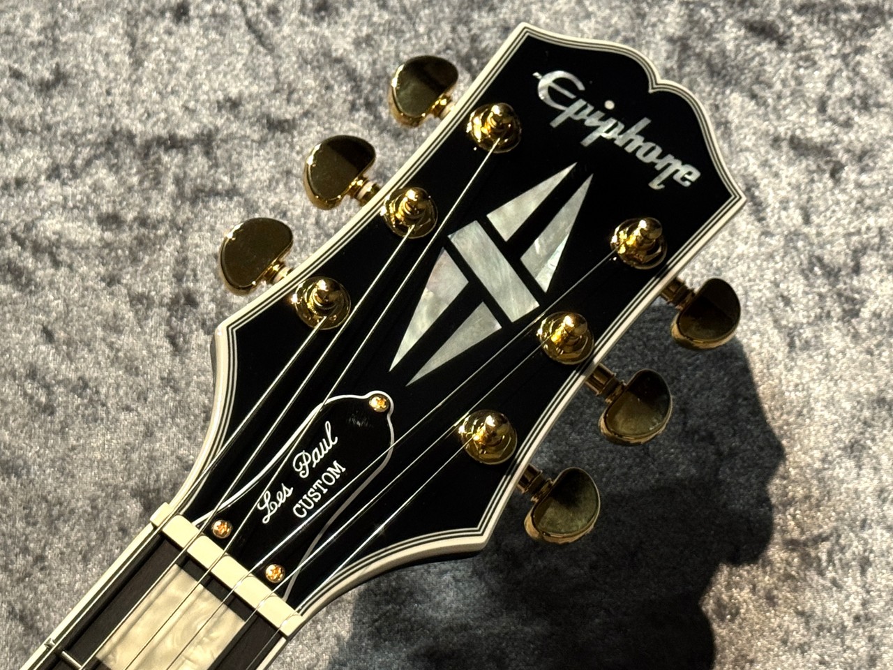 Epiphone Les Paul Custom ~Ebony~ #25091528588 【4.08kg】【エボニー