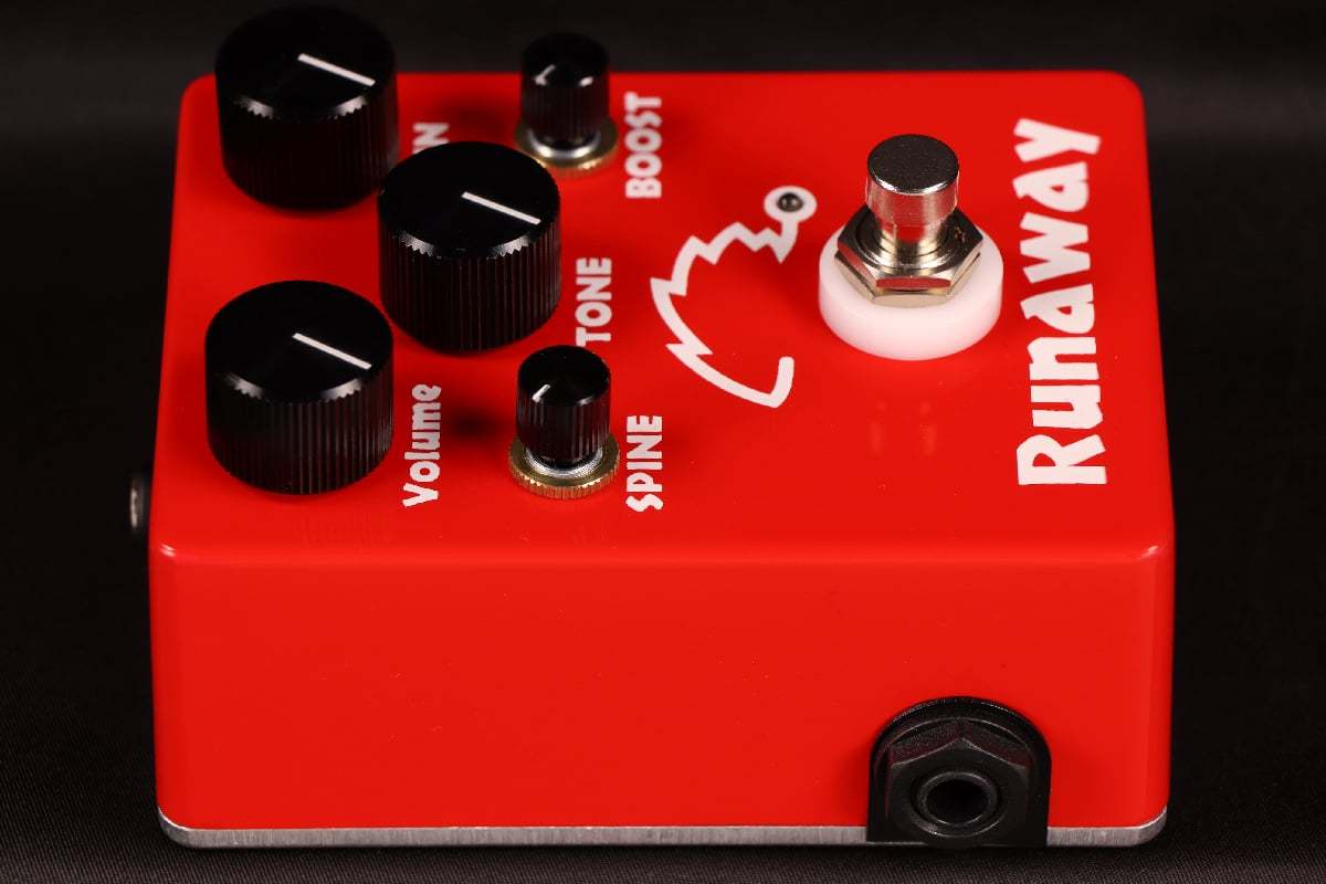 【美品】はりねずみ工房・Runaway☆オーバードライブ・ディストーション ハリネズミコウボウ Runaway オーバードライブ 日本製 Made in Japan