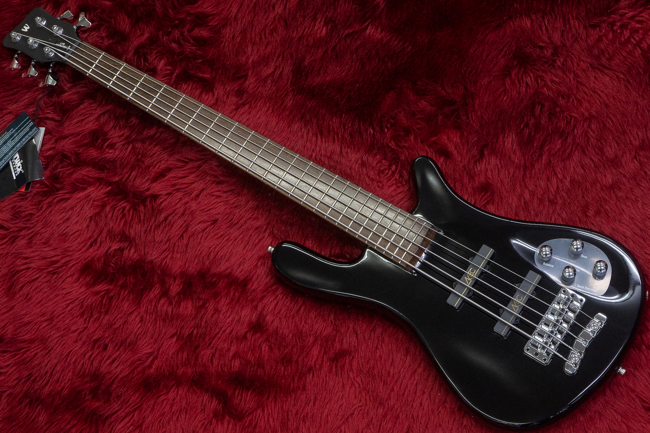 Warwick Rock Bass Streamer NT I 5st Solid Black High Polish #RB D  5608924-21 4.24kg【横浜店】（B級特価/送料無料）【楽器検索デジマート】