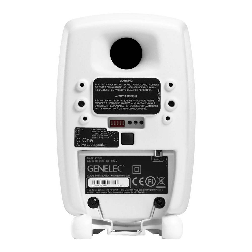 GENELEC G One アクティブスピーカー ホワイト 本体 GENELEC G One G1BW ホワイト(ペア)（新品/送料無料）【楽器検索