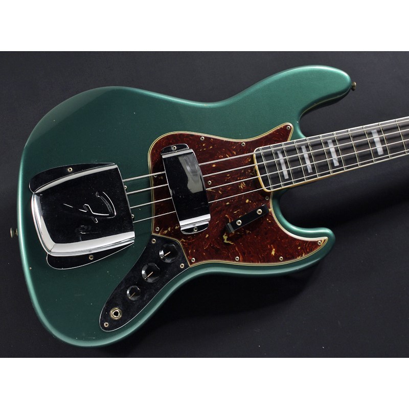 Fender Custom Shop Limited Edition 1966 Jazz Bass Journeyman Relic (Aged  Sherwood Green Metallic/Matching Head)（新品）【楽器検索デジマート】