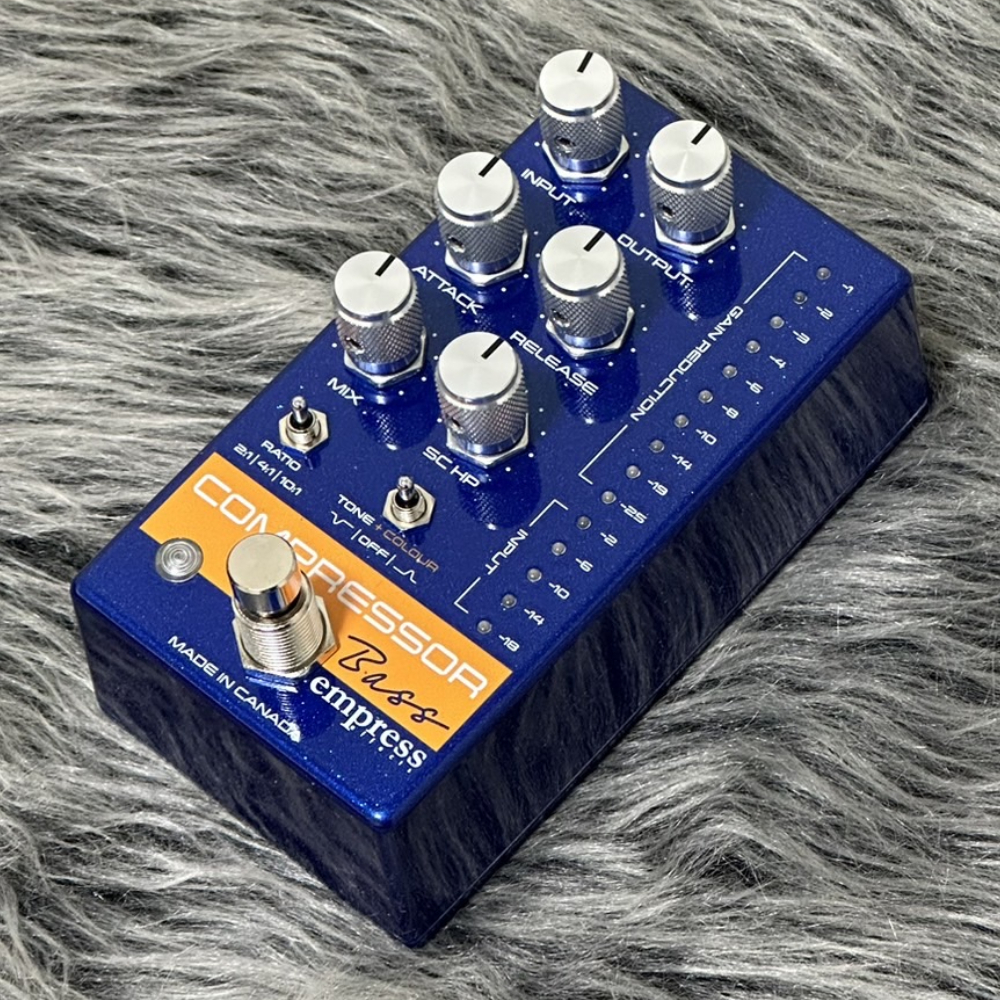 Empress Effects Bass Compressor Blue S/N.4329 【パッケージダメージ