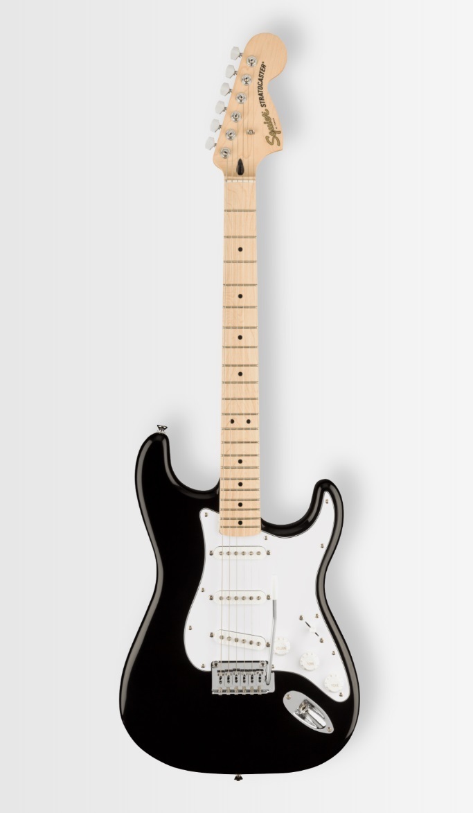 Squier Affinity Series　ストラトキャスター　ブラック Squier by Fender Affinity Series Stratocaster FMT HSS Black