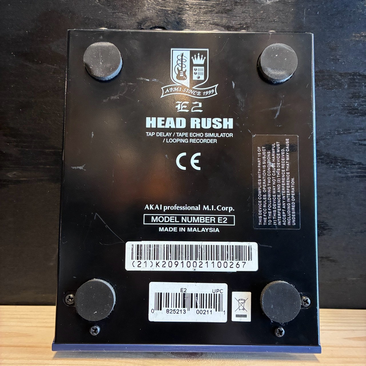 AKAI Head Rush E2 Delay 【USED】（中古）【楽器検索デジマート】
