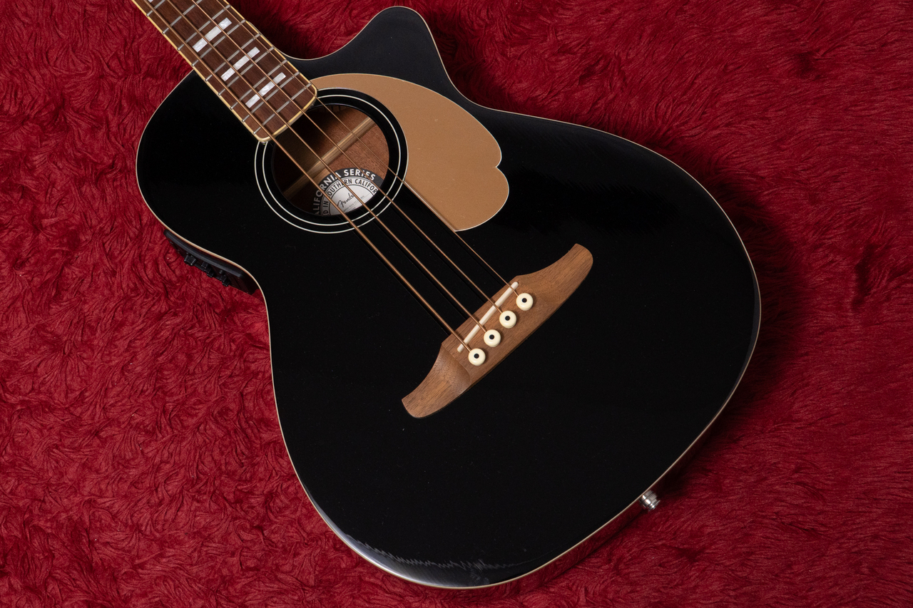 Fender Kingman Bass Walnut Fingerboard Black 2019 2.530kg