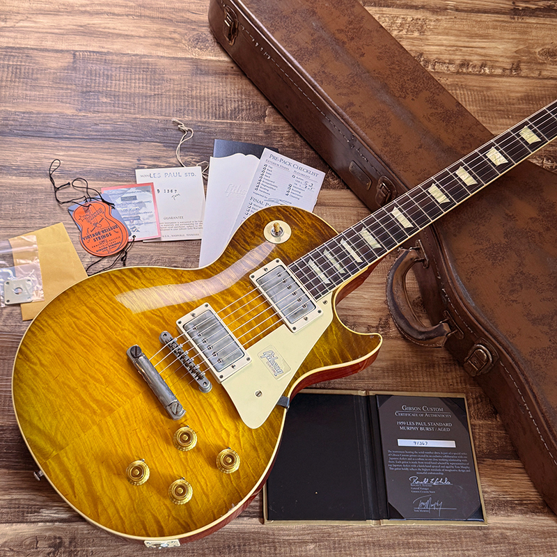 ハードエイジド ギブソンレスポールスタンダードレプリカ/ フレイムメイプルトップ ハードエイジド ギブソンレスポールスタンダードレプリカ/ フレイム