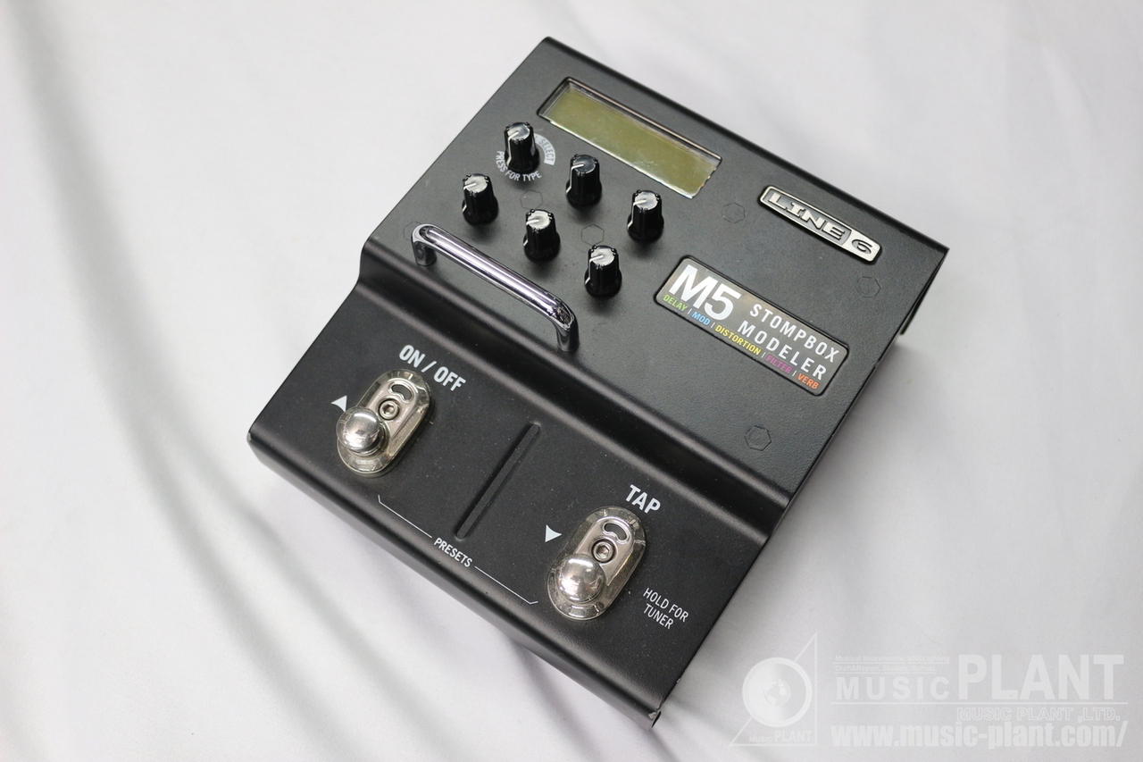 ギター LINE 6 M5 Amazon.com: Line 6 M5 Stompbox Modeler Pedal with Built-In