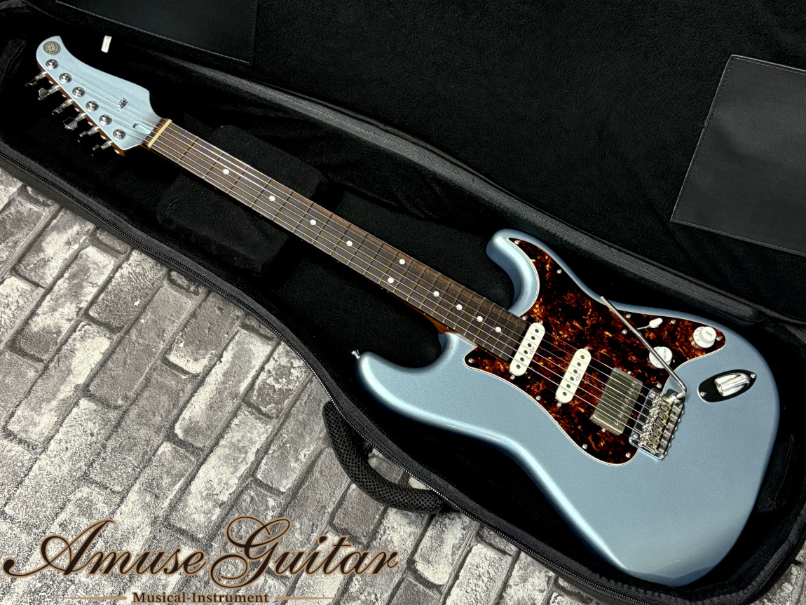 Kz Guitar Works Kz ST Trad 22 SSH7 # Ice Blue Metallic 2023年製