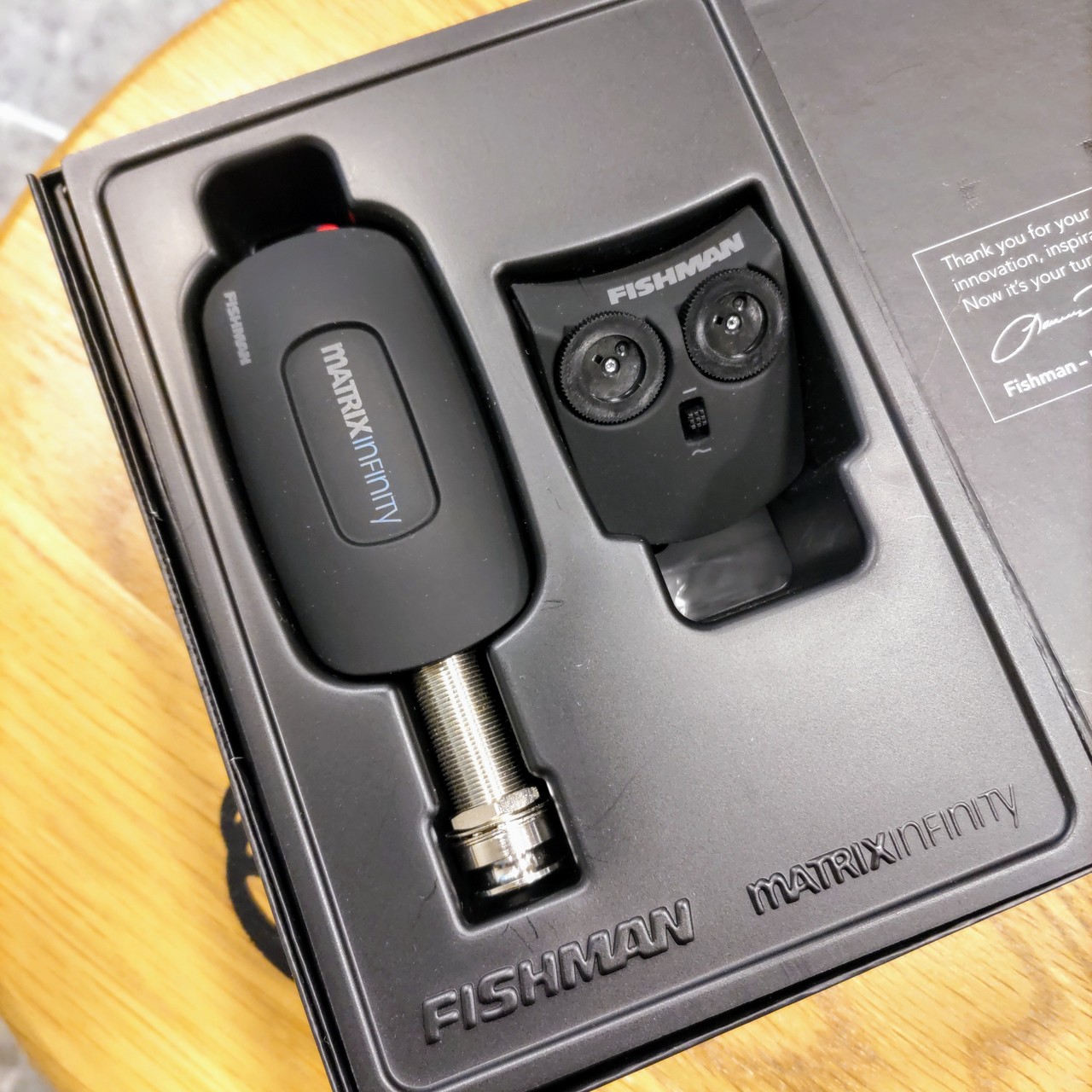 FISHMAN MATRIXINFINITY VT アンダーサドルピックアップ FISHMAN MATRIXINFINITY VT アンダーサドルピックアップ