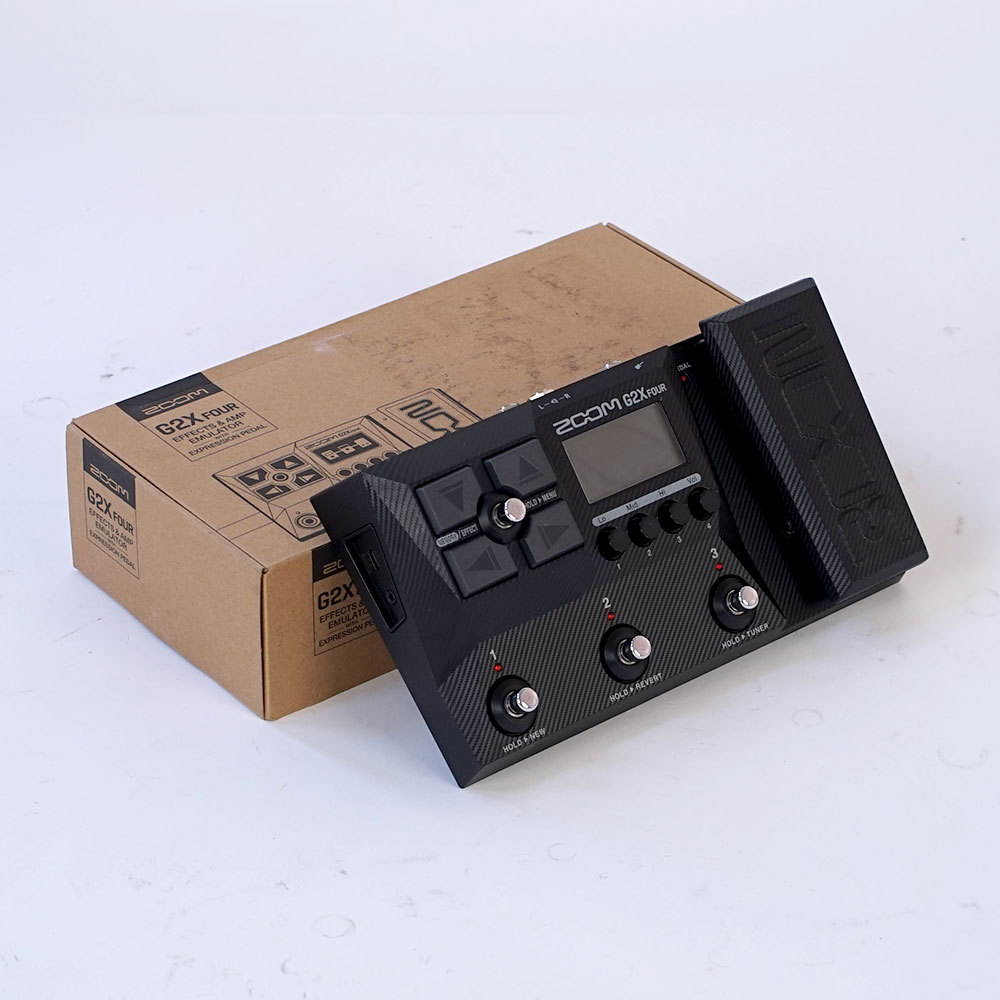 中古品　ZOOM G2X FOUR マルチエフェクター アンプエミュレーター 中古】 ZOOM G2X FOUR ギターマルチエフェクター アンプ
