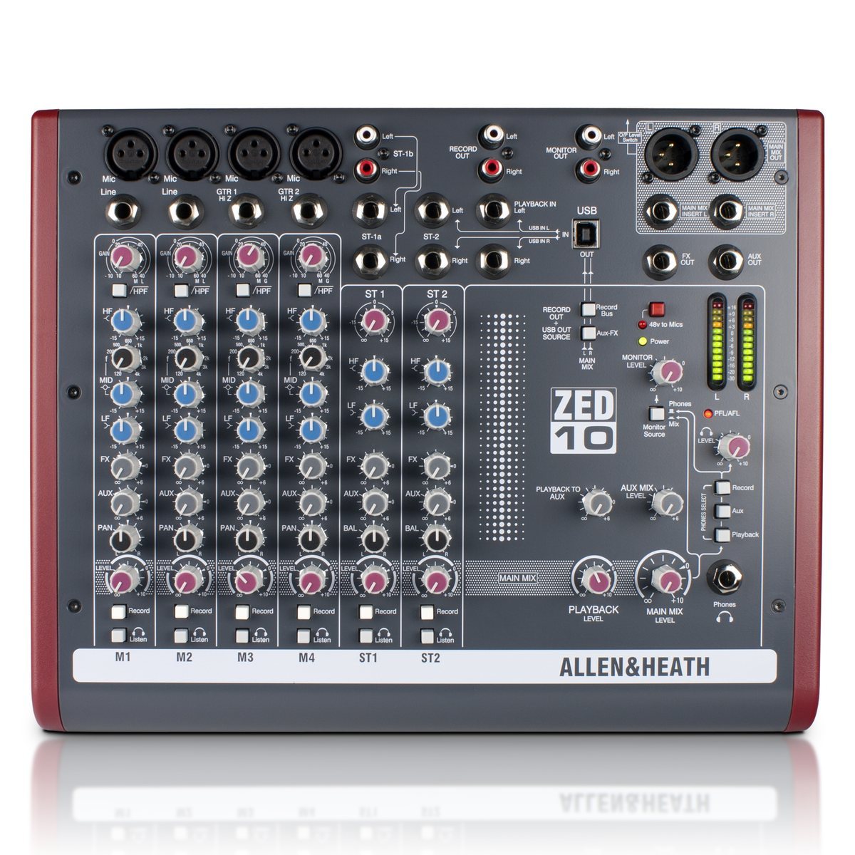 ALLEN & HEATH GL2 Mono10 Stereo2inアナログミキサー-