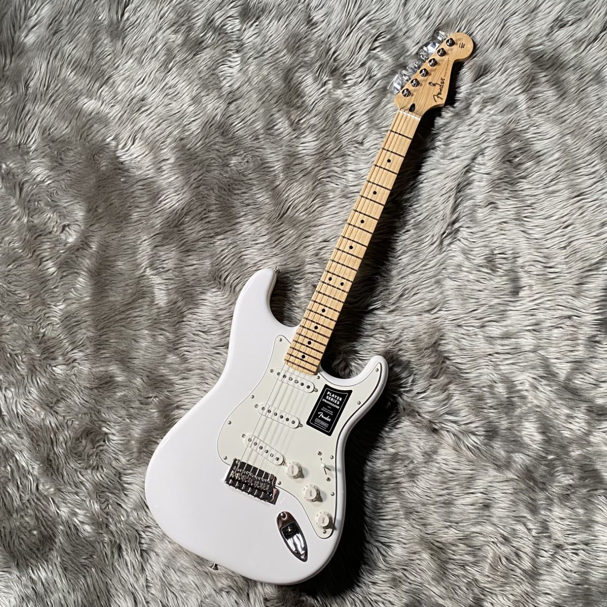 Fender Player Stratocaster Maple Fingerboard Polar White