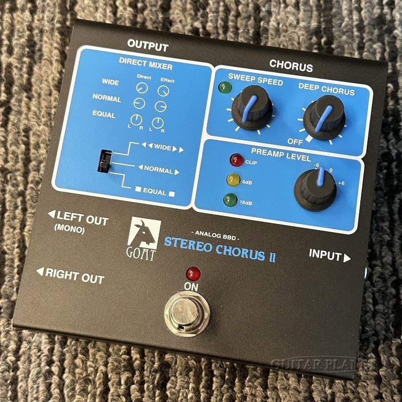 GOAT BLUESERIES STEREO CHORUS II コーラス GOAT STEREO CHORUS Ⅱ【コーラス】【MADE IN JAPAN】（中古）【楽器