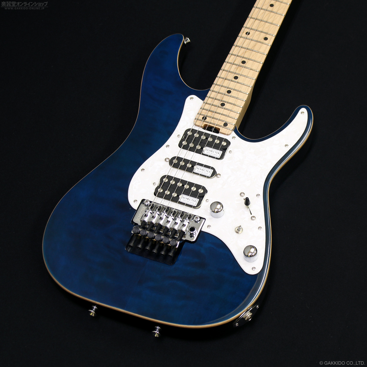 SCHECTER SD-2-24-AL BLU/M [See-thru Blue]（新品/送料無料）【楽器