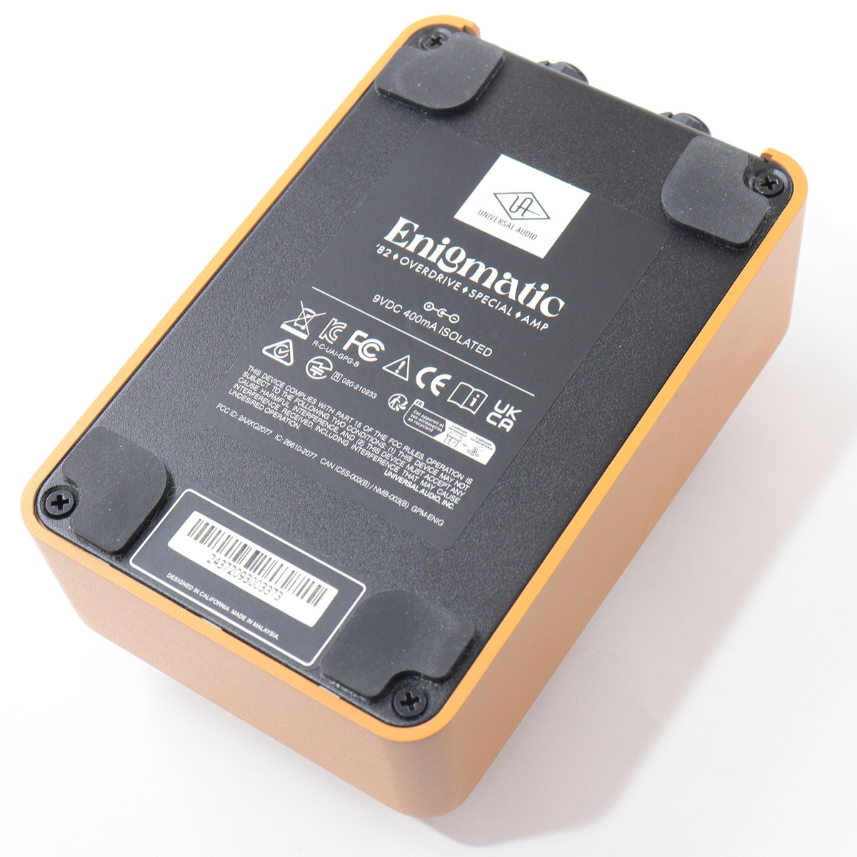 Universal Audio UAFX Enigmatic '82 Overdrive Special Amp オーバー