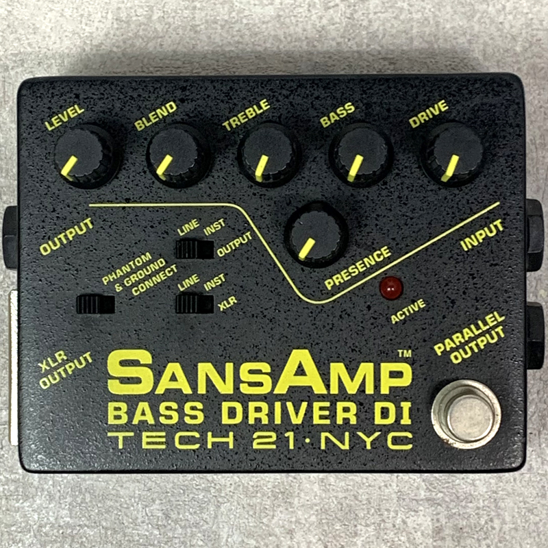 TECH21 SANSAMP BASS DRIVER DI （中古/送料無料）【楽器検索デジマート】