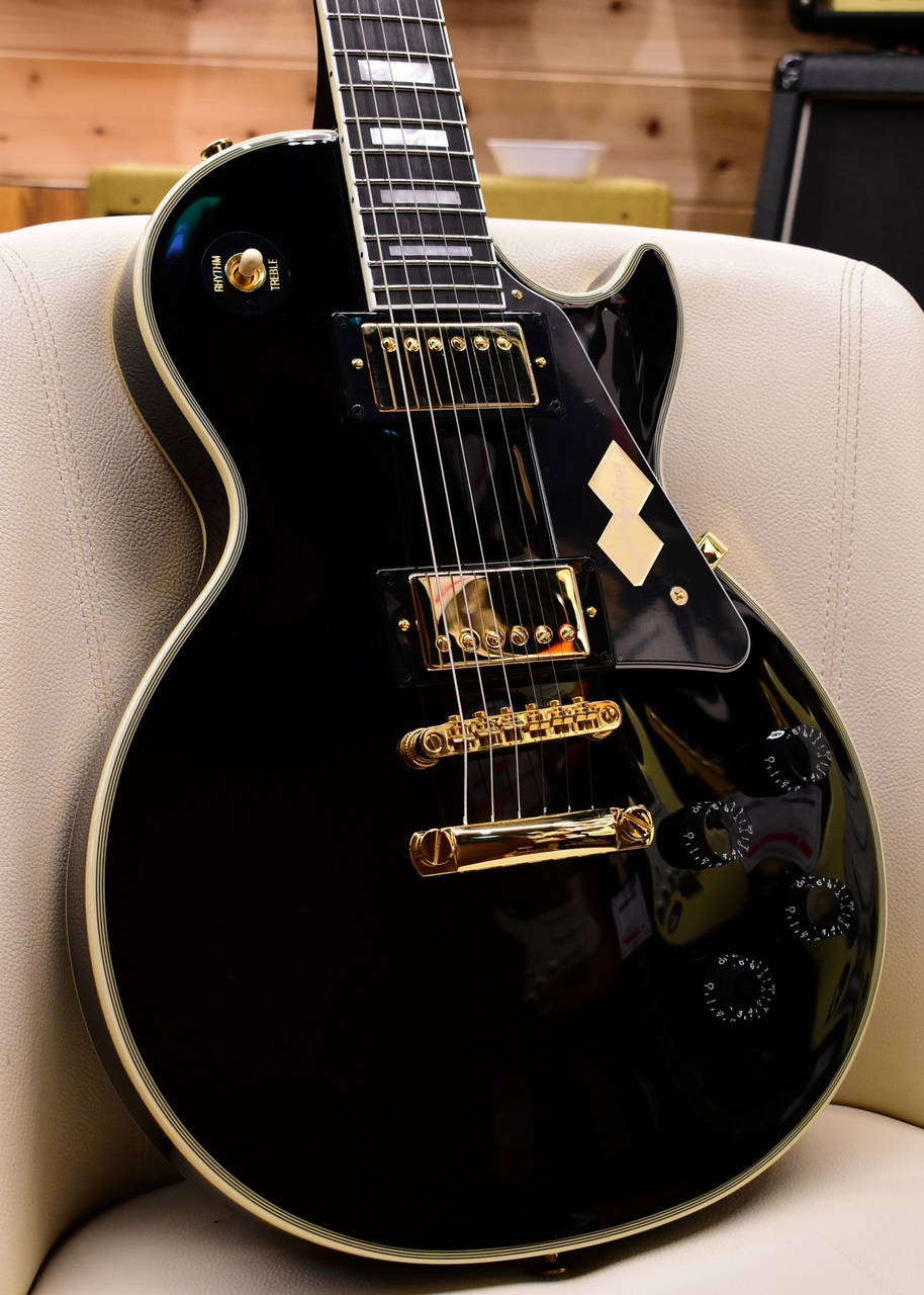 Epiphone IGC Les Paul Custom Ebony #25071523521【軽量3.87kg