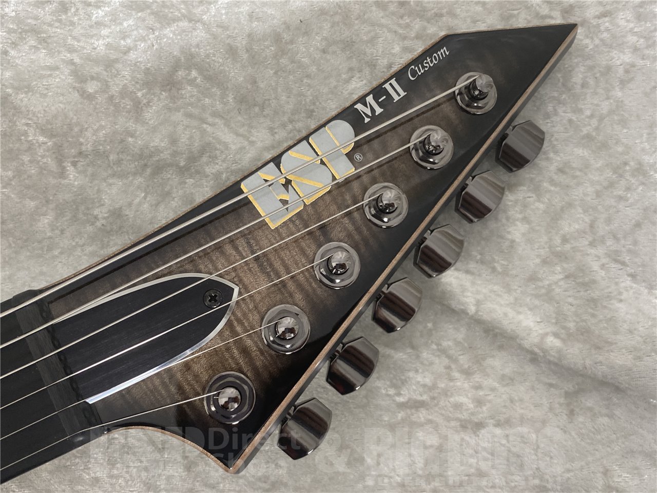 ESP M-II CTM NT/FM (Charcoal Burst w/White Pearl Black)（新品/送料