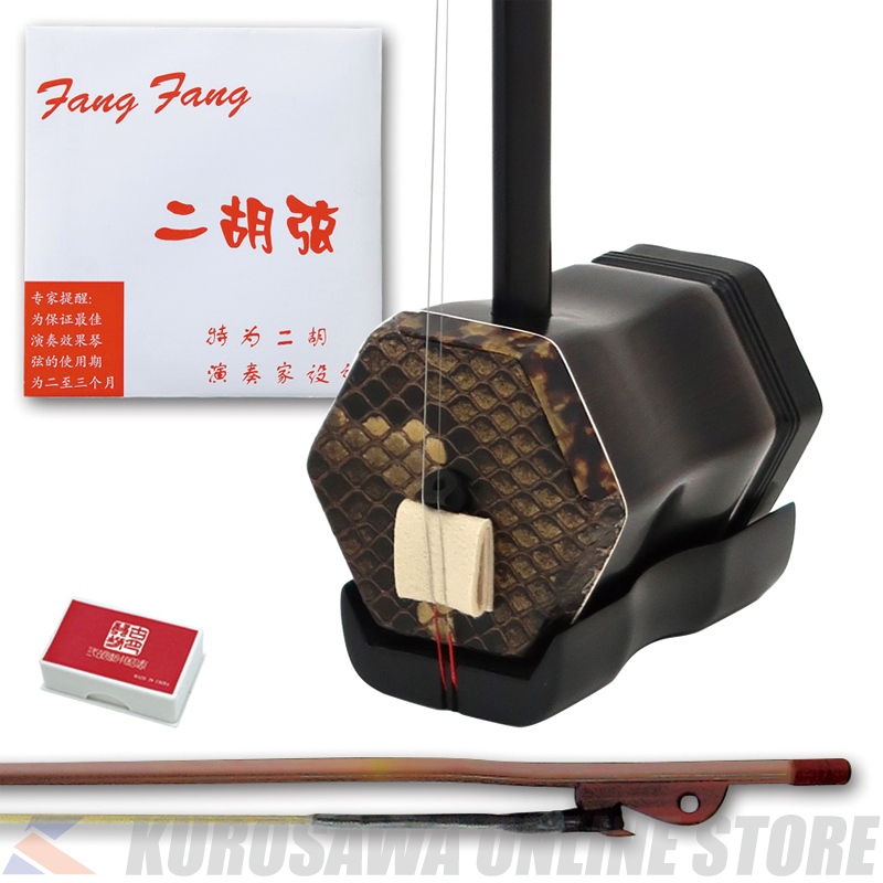 高級二胡専門店 名師堂 黒檀二胡 韻 used品 - 弦楽器