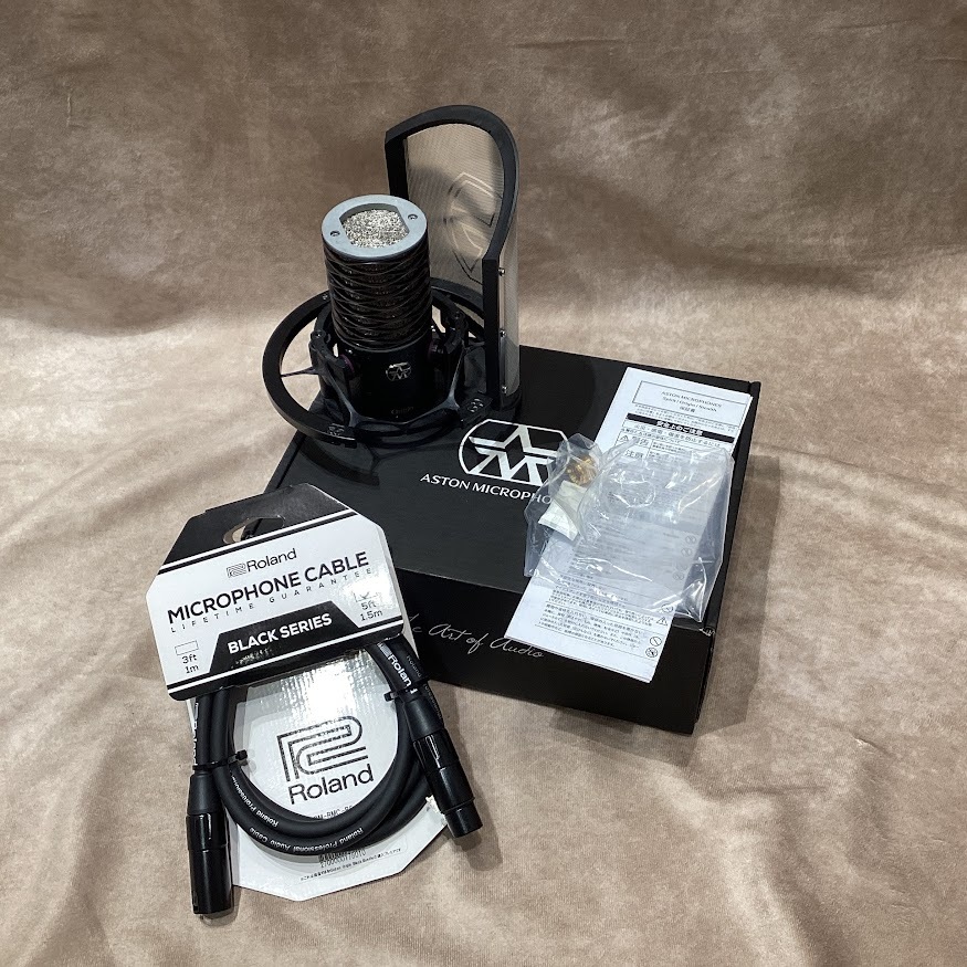 Aston Microphones Origin Black Bundle マイクロホン（新品/送料無料