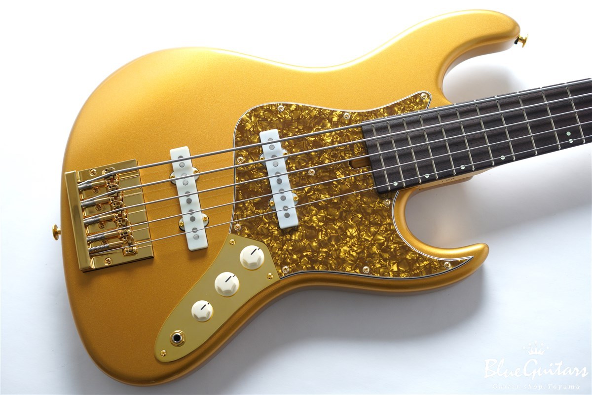 Wood Custom Guitars Vibe Standard-5 #196 - Glamorous  gold（新品/送料無料）【楽器検索デジマート】