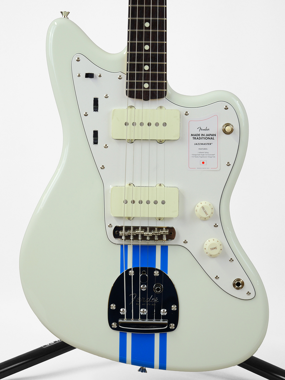 Fender 2023 Collection MIJ Traditional 60s Jazzmaster 2023 (Olympic White /  Blue Competition Stripe)（新品/送料無料）【楽器検索デジマート】