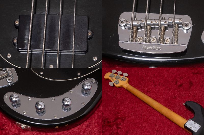 ERNIE BALL MUSIC MAN StingRay 3 EQ H BLK/RW 2007 4.690kg #E62726
