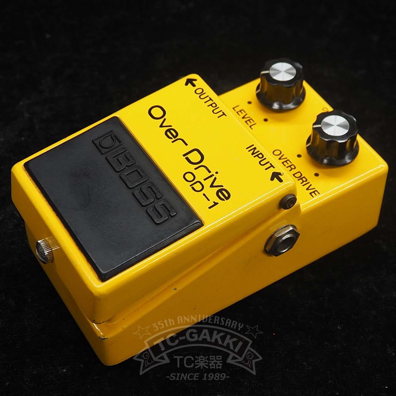 【値引歓迎】BOSS OD-1 #7300 (レイセオンRC3403ADB) BOSS OD-1 Over Drive (Silver Screw/JAPAN/RC3403ADB/#8300