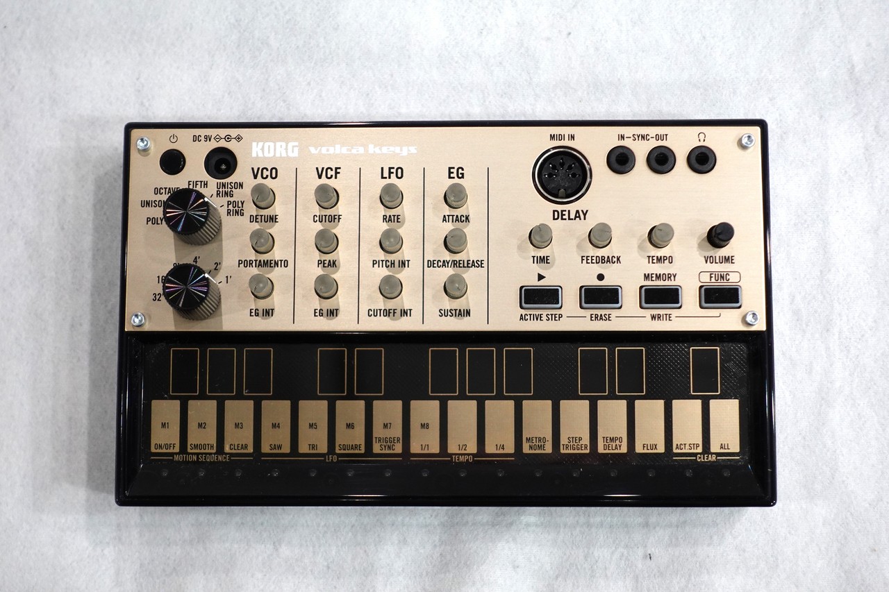 1*8様 KORG volca keys アナログシンセサイザー 1*8様 KORG volca keys