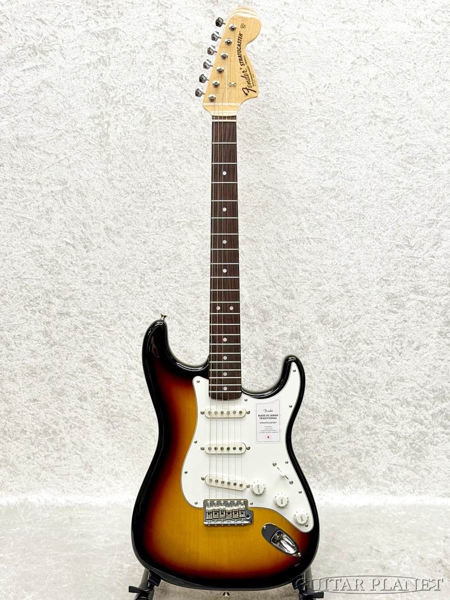 Fender Made in Japan Traditional Late 60s Stratocaster -3-Tone