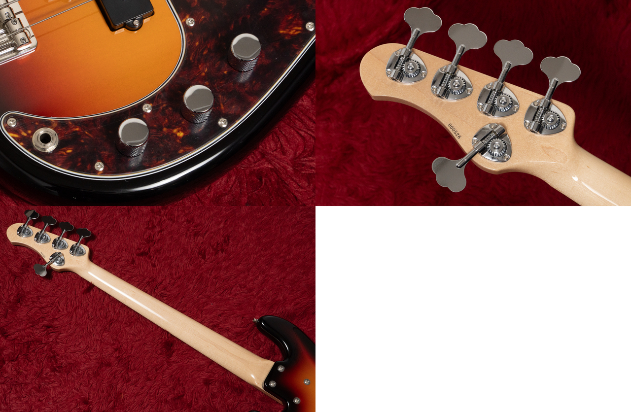 ベース Red House Guitars/ General PP/5 new】Red House Guitars / General PP/5 3 Tone Sunburst 3.900kg
