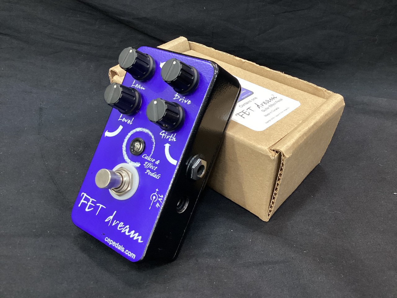 ギター CE Pedals FET Dream CEPedals.com FET Dream overdrive pedal - YouTube