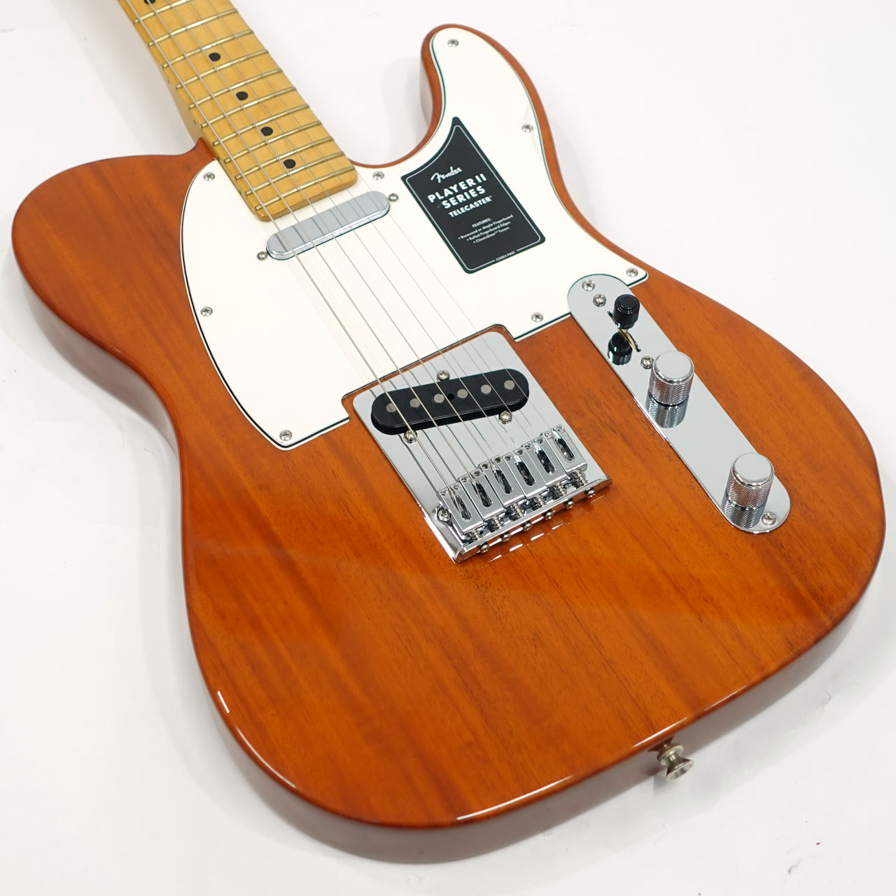 Fender Telecaster Player Ⅱ mocaマホガニー Fender Player II Telecaster Chambered Mahogany Body Maple