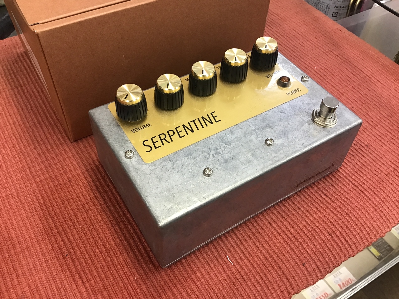 alias sound SERPENTINE プリアンプ Alias Sound SERPENTINE プリアンプ 